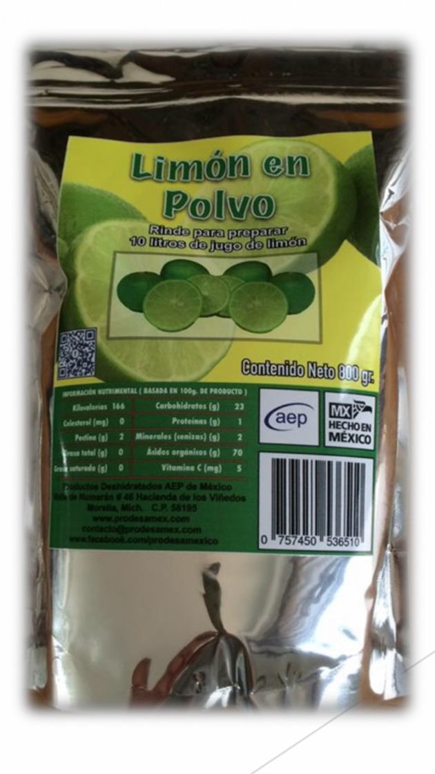 Product Limón en Polvo