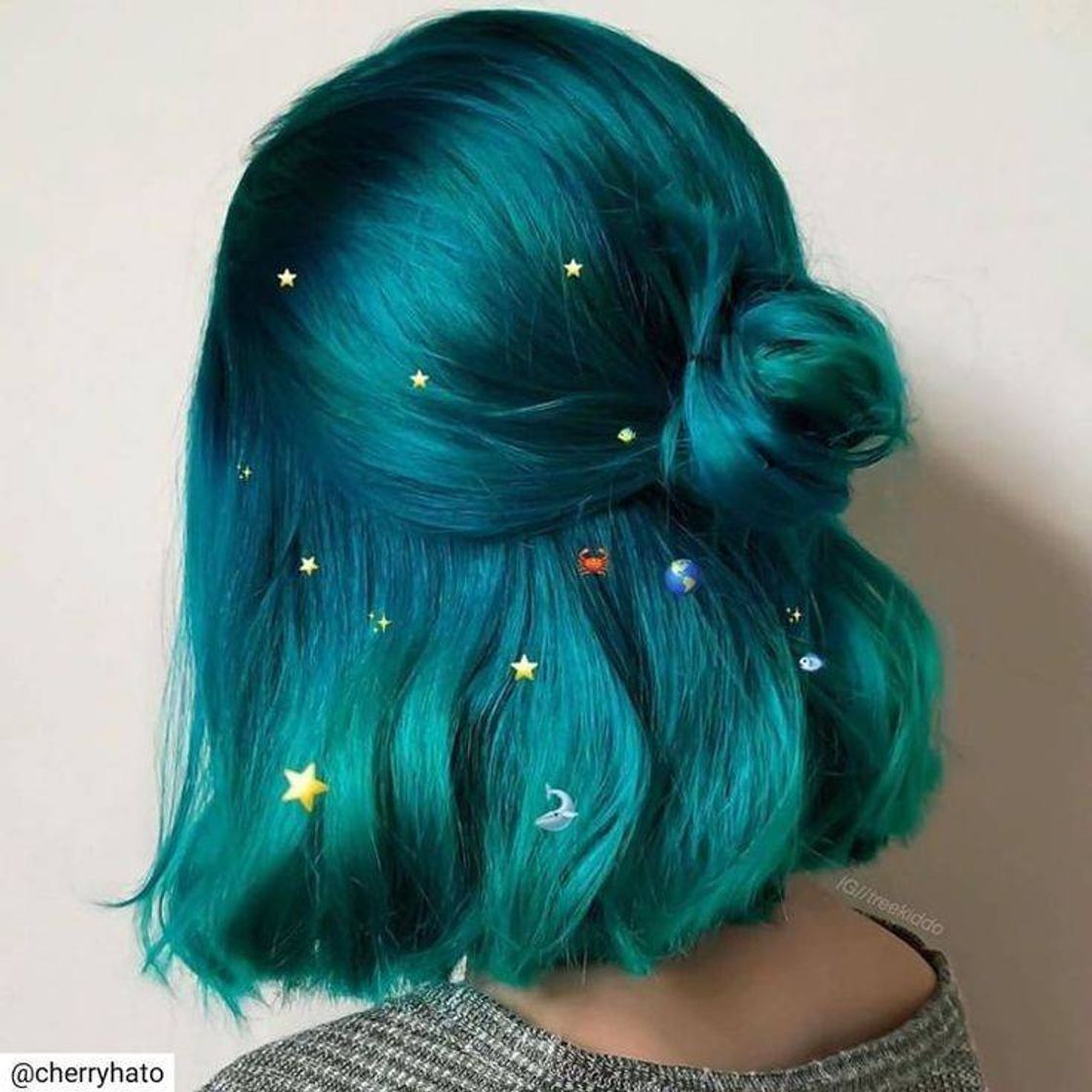 Fashion Cabelo Azul