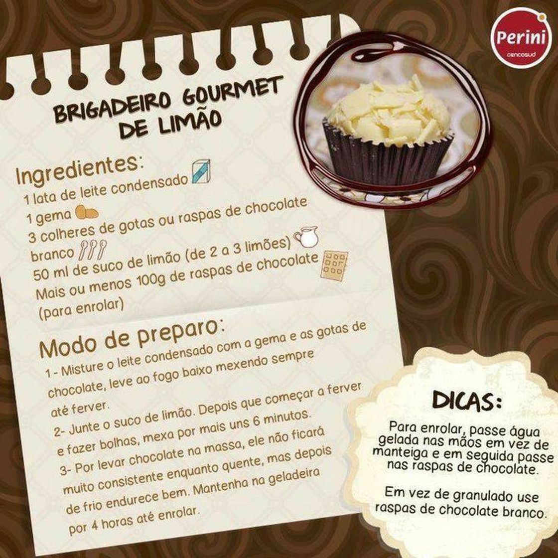 Fashion Brigadeiro Gourmet de Limão 