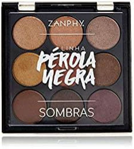 Paleta de sombras pérola negra