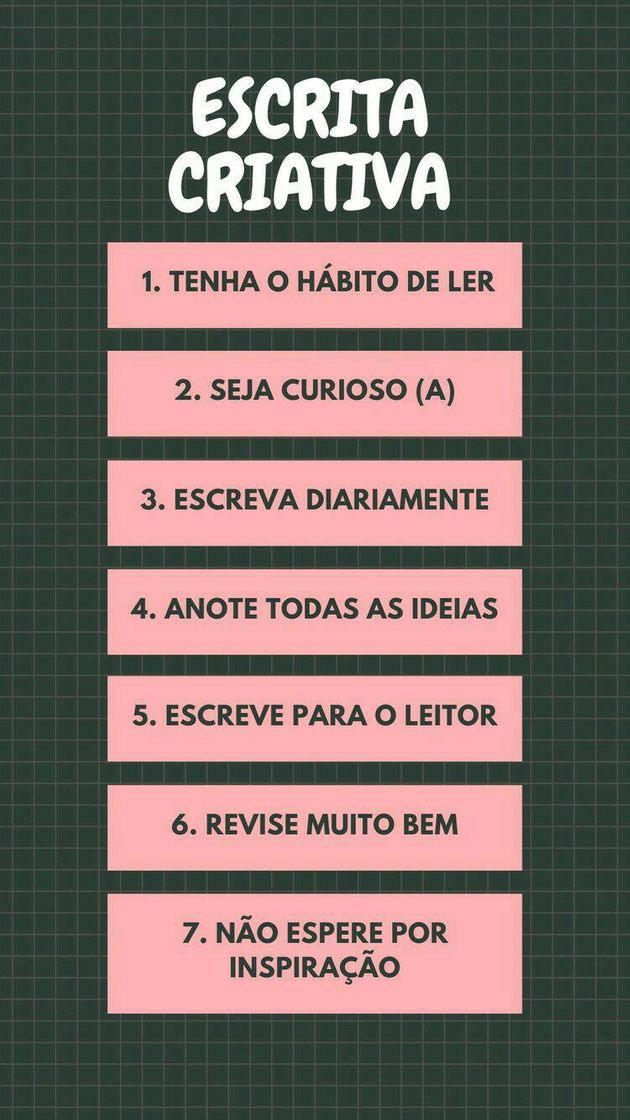 Moda 7 dicas para melhorar sua escrita