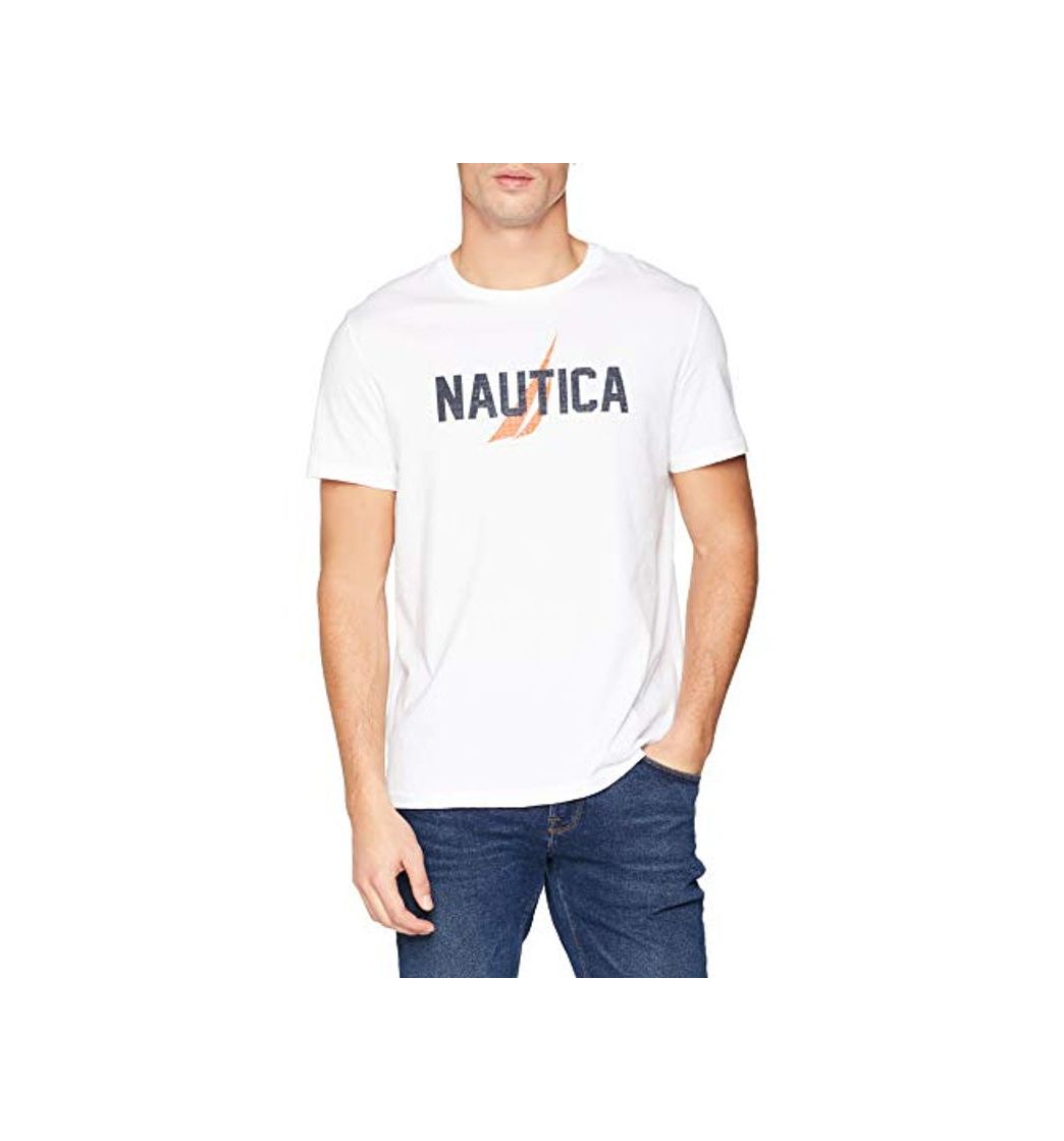 Moda Nautica Rather BE Sailing Camiseta, Blanco