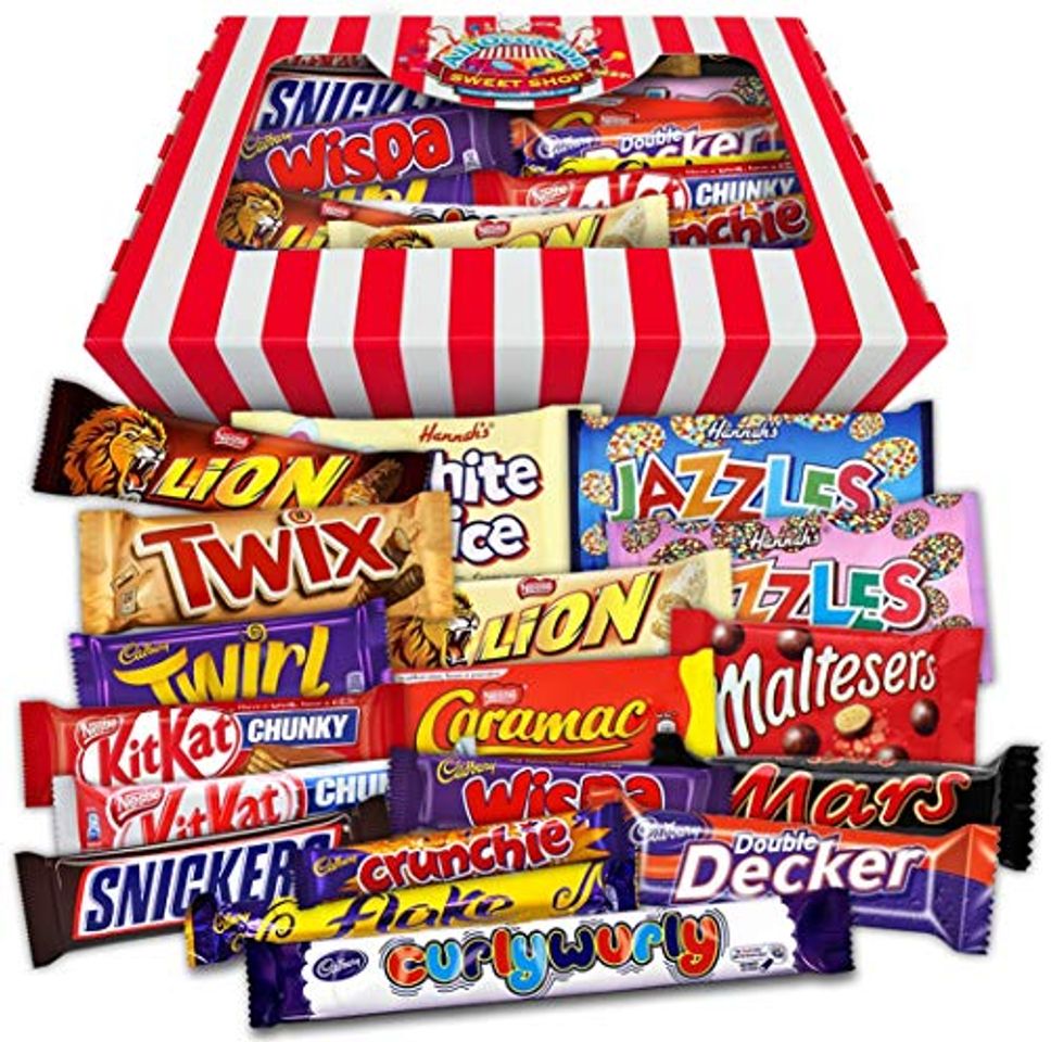 Products The Chocolate Gift Box! Retro Sweets Hamper