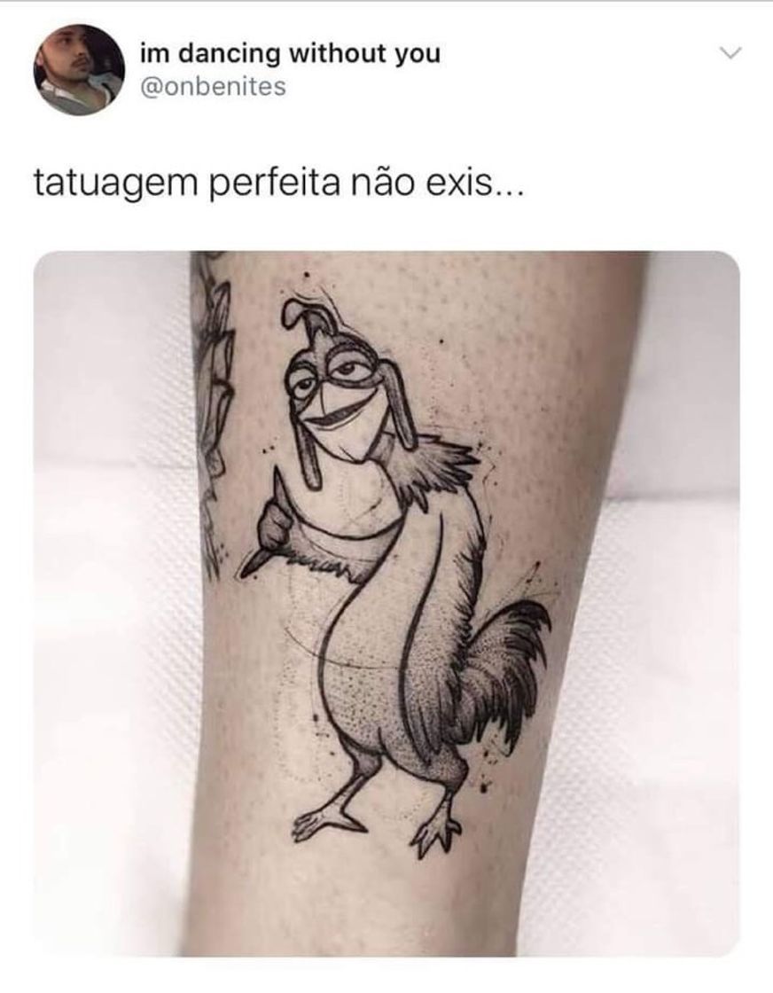 Fashion Tatoo João frango #vaiseapaixonar