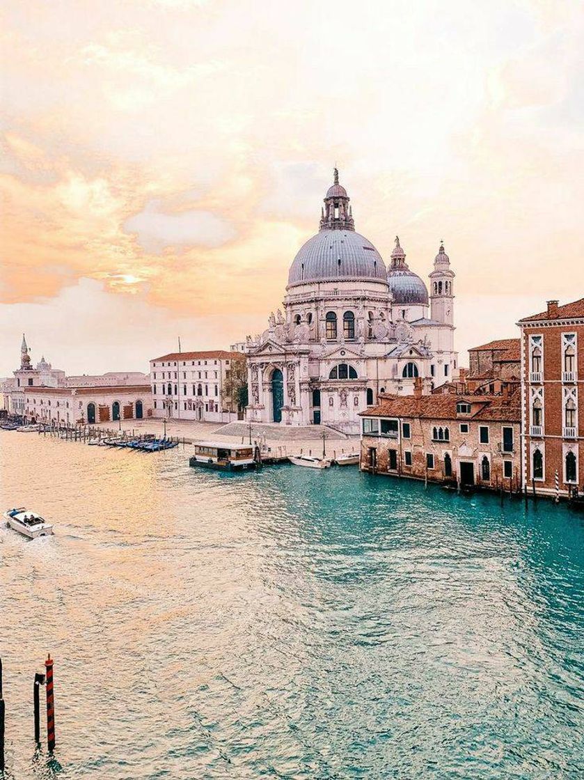 Moda Santa Maria della Salute em Veneza, Itália