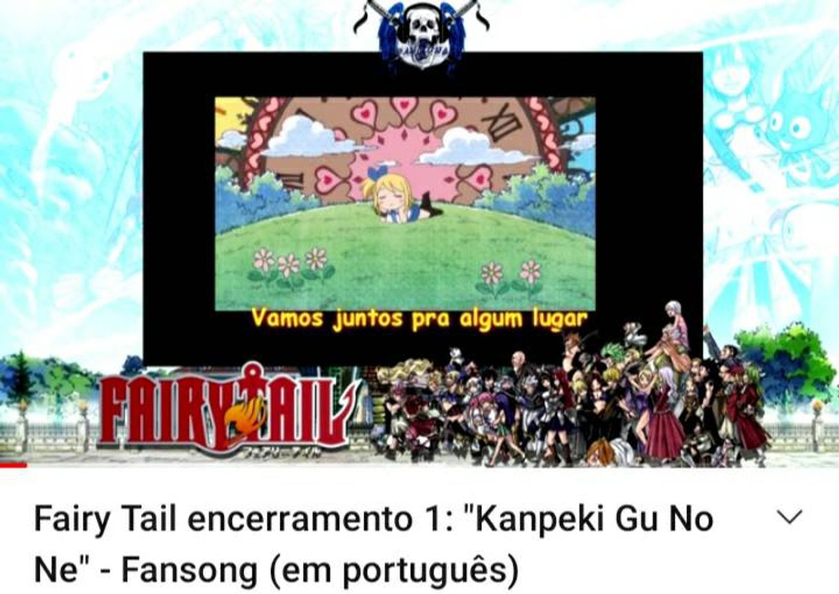 Moda Encerramento 1 Fairy Tail - Em Português 