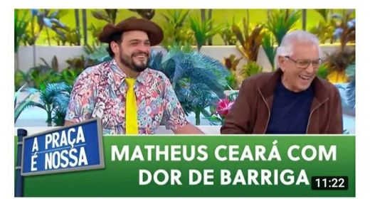 Matheus Ceará com Diarreia 