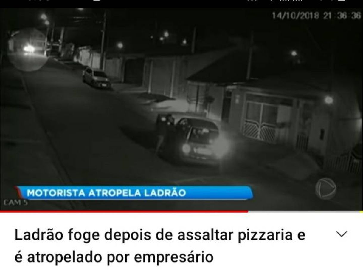 Moda Assaltante sendo atropelado 6