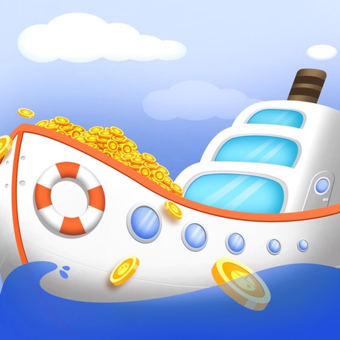 App Lucky Ship - Merge & Win