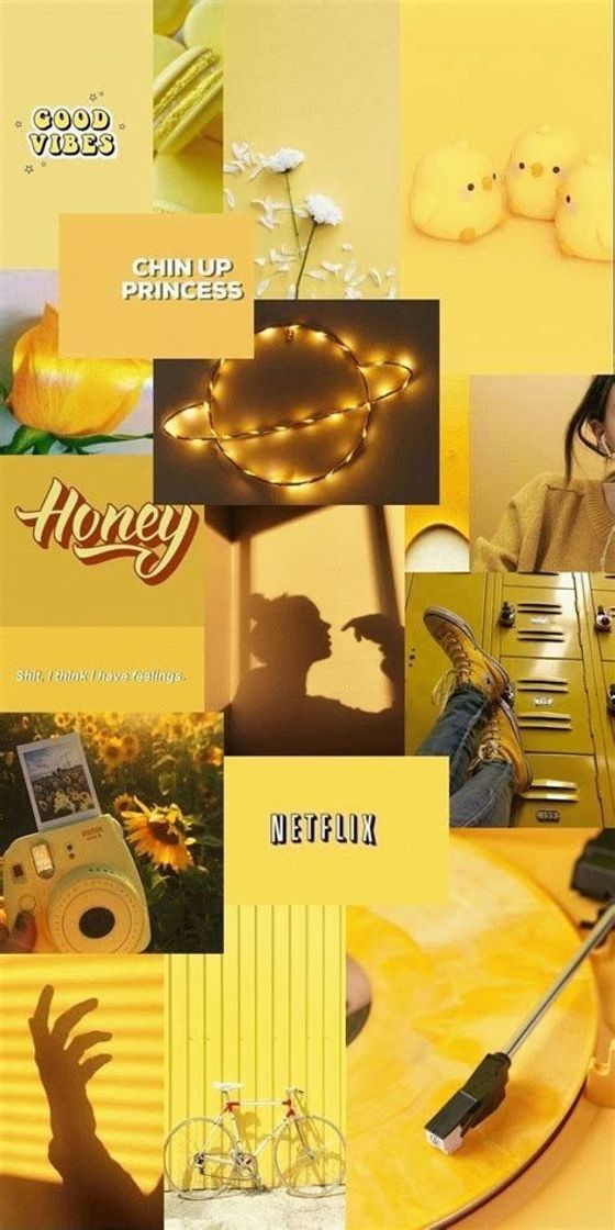 Social Aesthetic Yellow 💛🌟