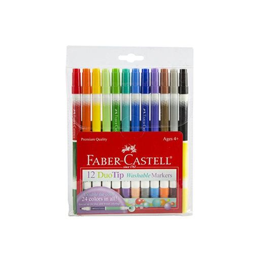 Faber Castell Duotip Washable Markers Pk