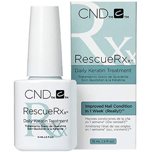 Cnd Shellac Rescuerxx- Tratamiento Diario de Queratina para las uñas- 15 ml