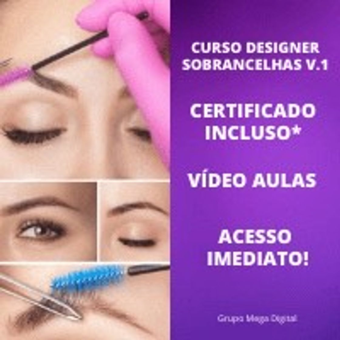 Fashion CURSO - DESIGNER DE SOBRANCELHAS