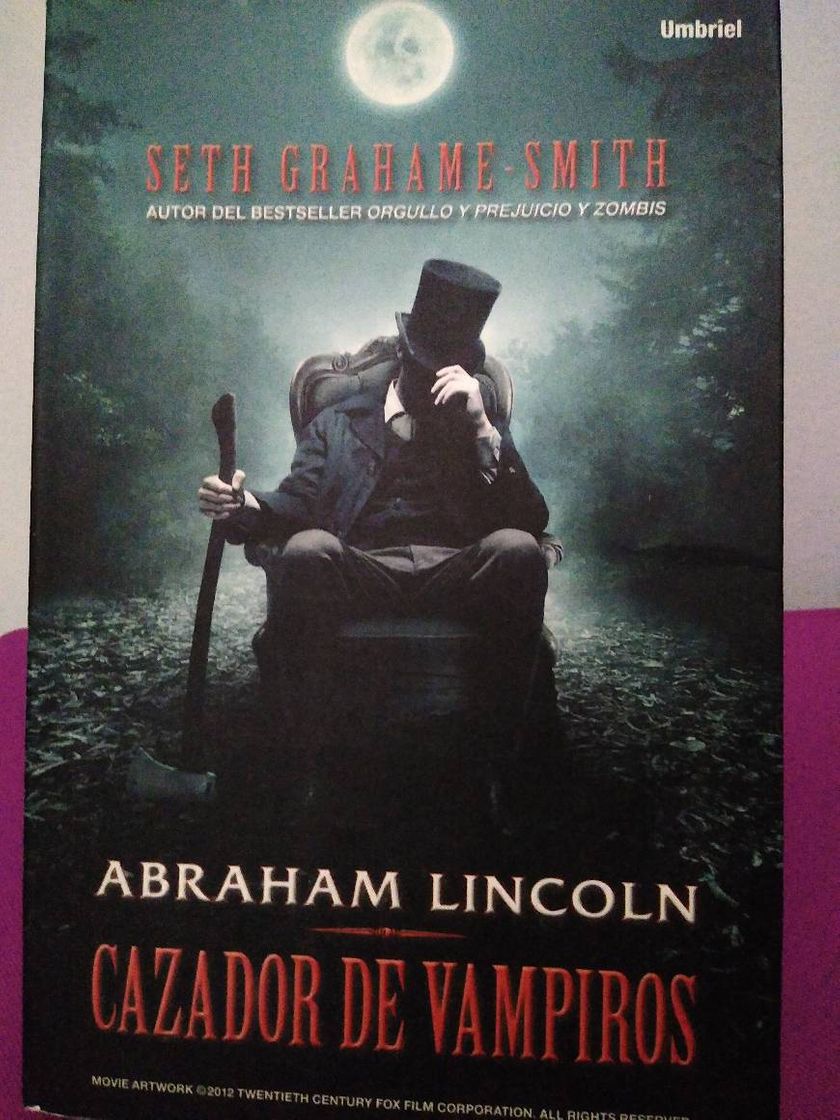 Book Abraham Lincoln, cazador de vampiros