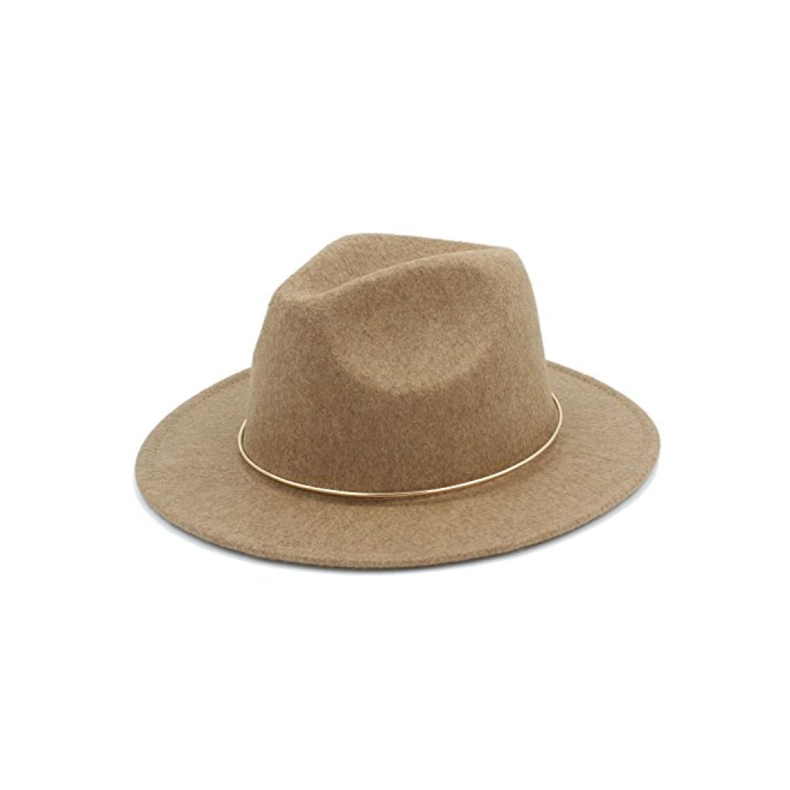 Moda Xinanlongjb Sombrero para Mujeres/Hombres 100% Lana Chapeu Feminino Fedora Sombrero para Caballero