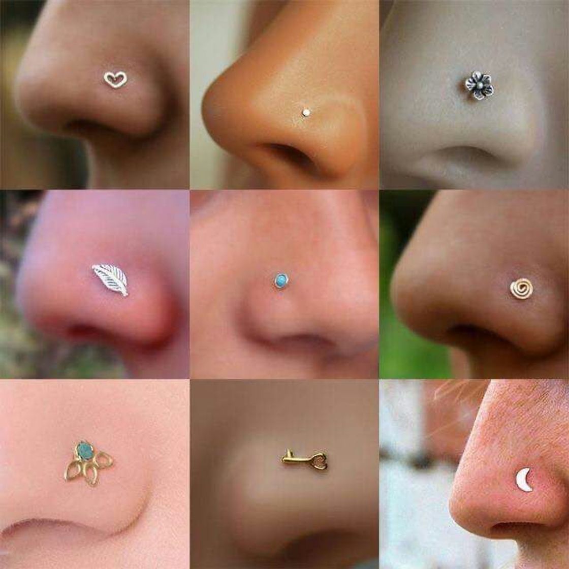 Fashion piercings nariz