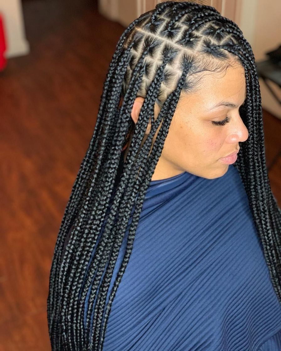 Fashion Knotless braids