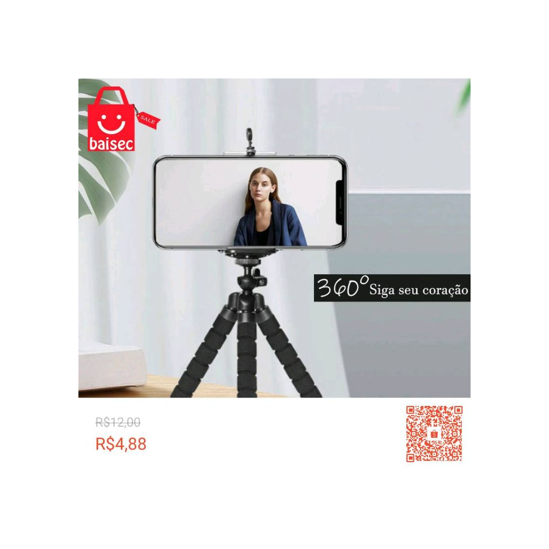 Social Suporte de mesa para celular