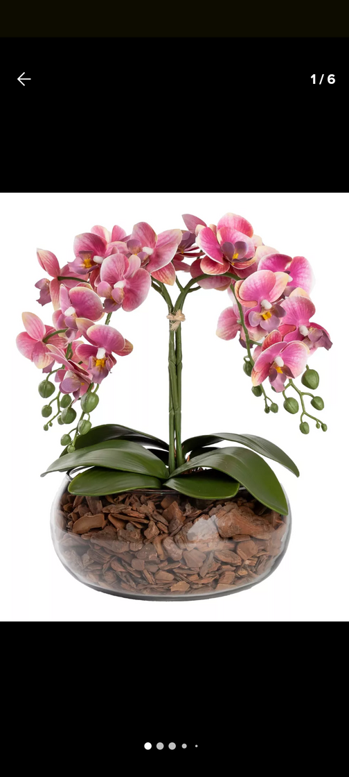 Social Arranjo 4 haster com flores artificial 