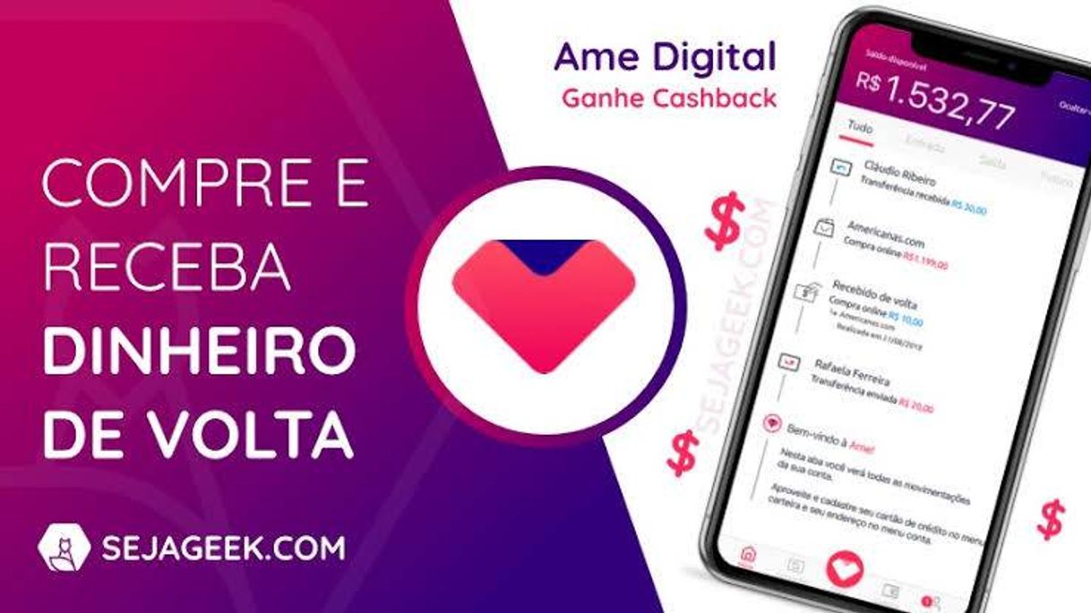 Fashion Que tal R$  10,00 de cashback após a sua primeira compra? 