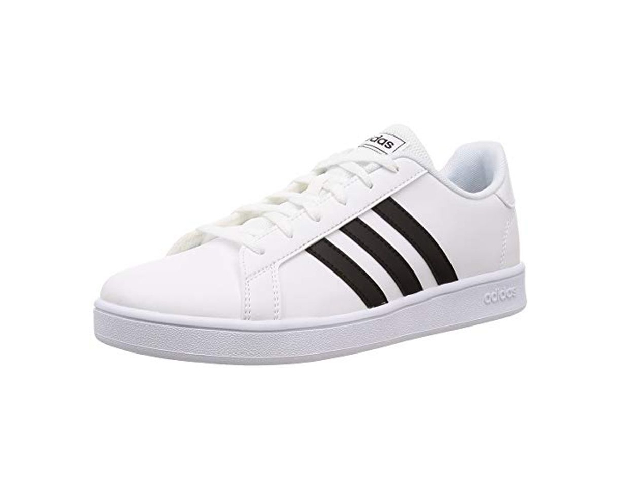 Social Adidas - Zapatilla Casual Junior Grand Court k - Blanco
