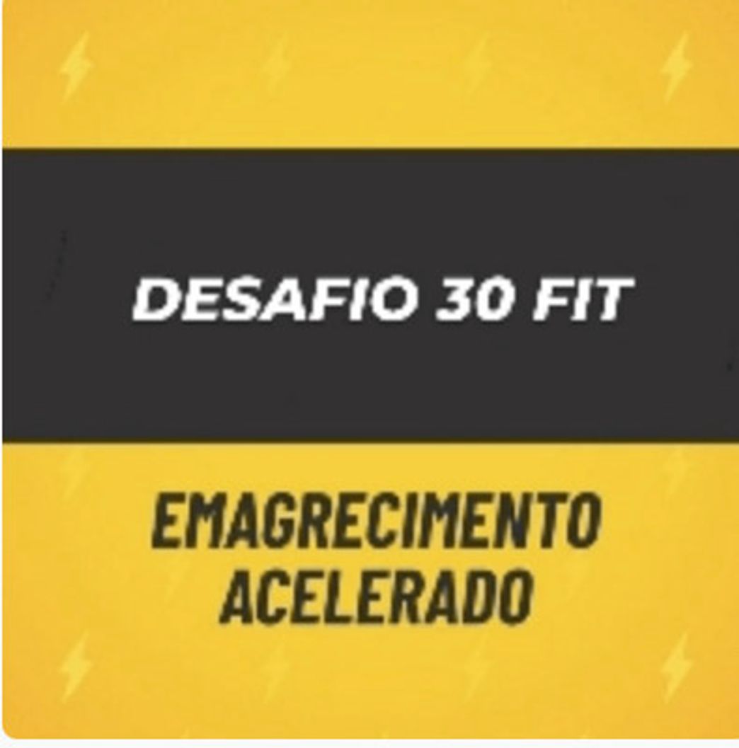 Moda desafio 30fit 