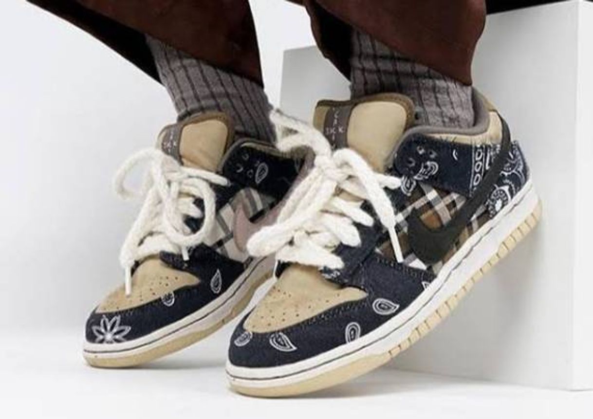 Moda Nike dunk do travis scott