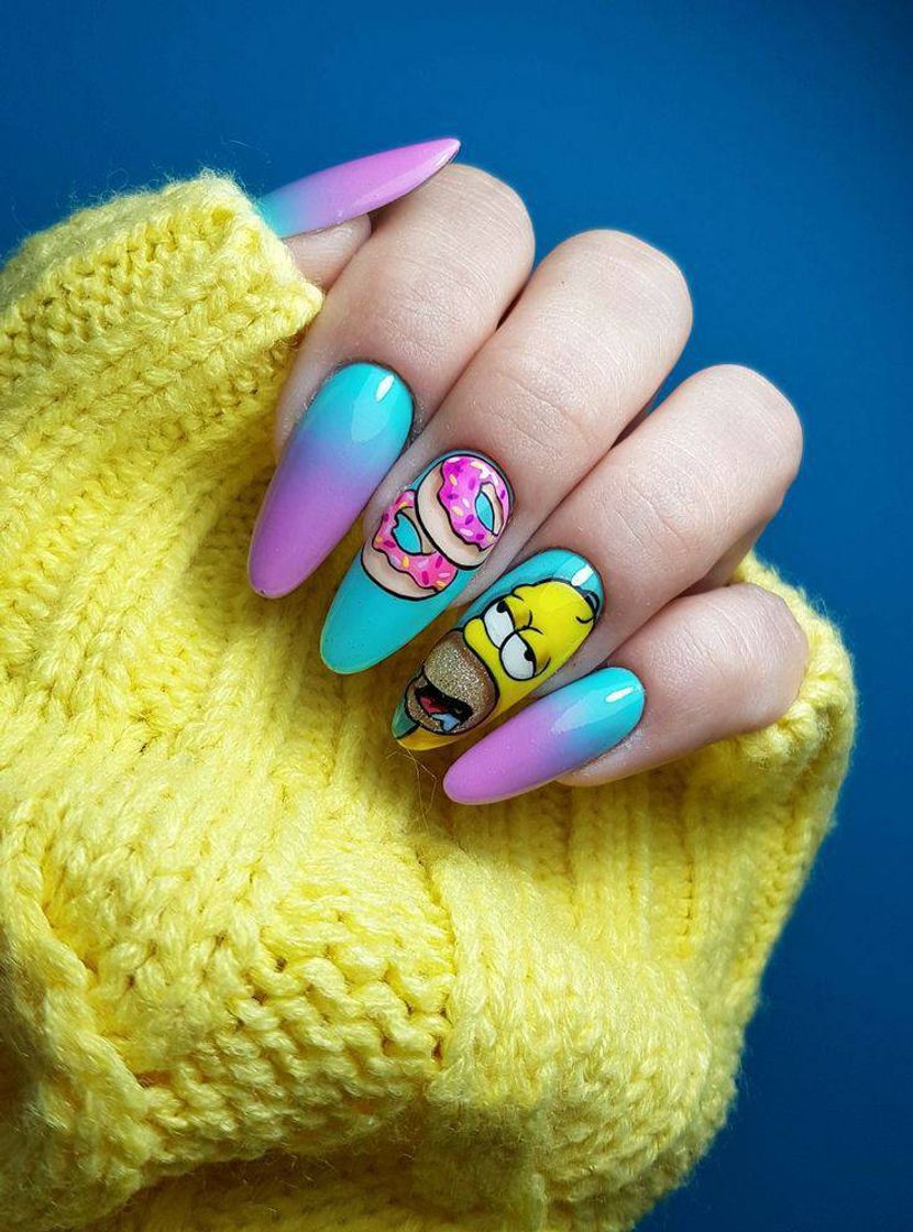 Fashion •Unha Simpsons•🍩