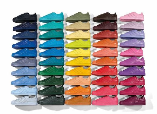 Todas as cores do Adidas superstar!