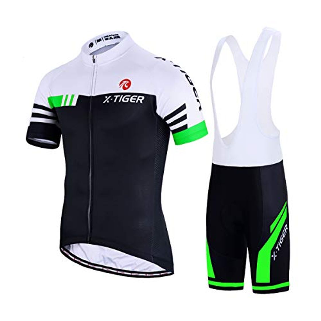 Producto X-TIGER Hombres de Bicicleta con 5D Gel Acolchado MTB Ciclismo Tirantes Culotte