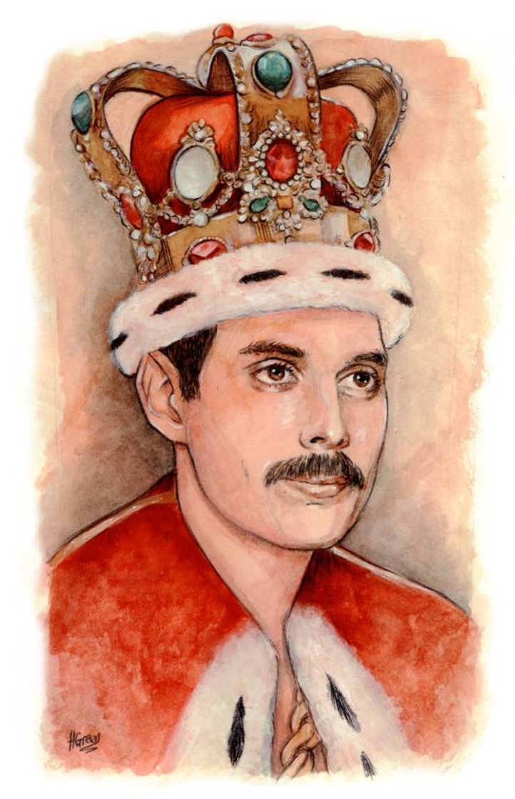 Fashion Fan art Freddie Mercury