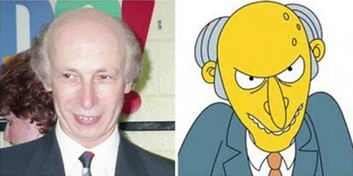 Fashion Sósia Mr Burns(simpons)