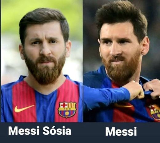 Sósia Lionel Messi