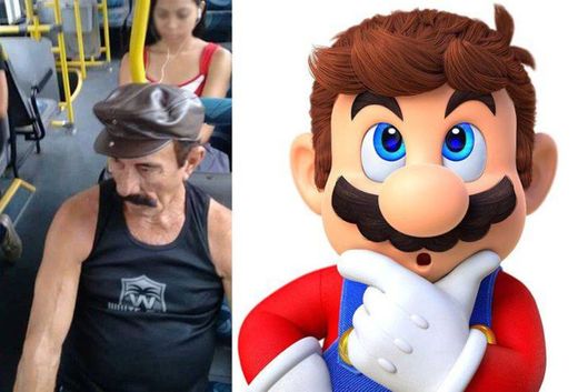 Sósia Super Mario