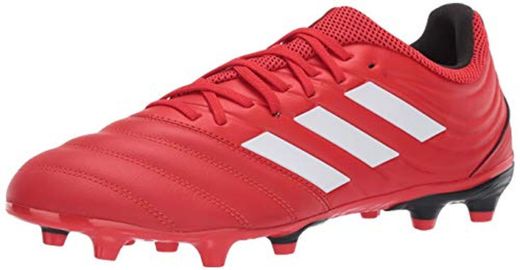 adidas Men's Copa 20.3 Firm Ground Boots Soccer Shoe, Active red