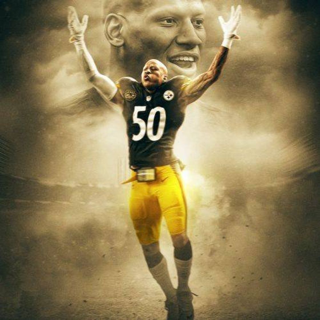 Moda Ryan Shazier, Pittsburgh Steelers 