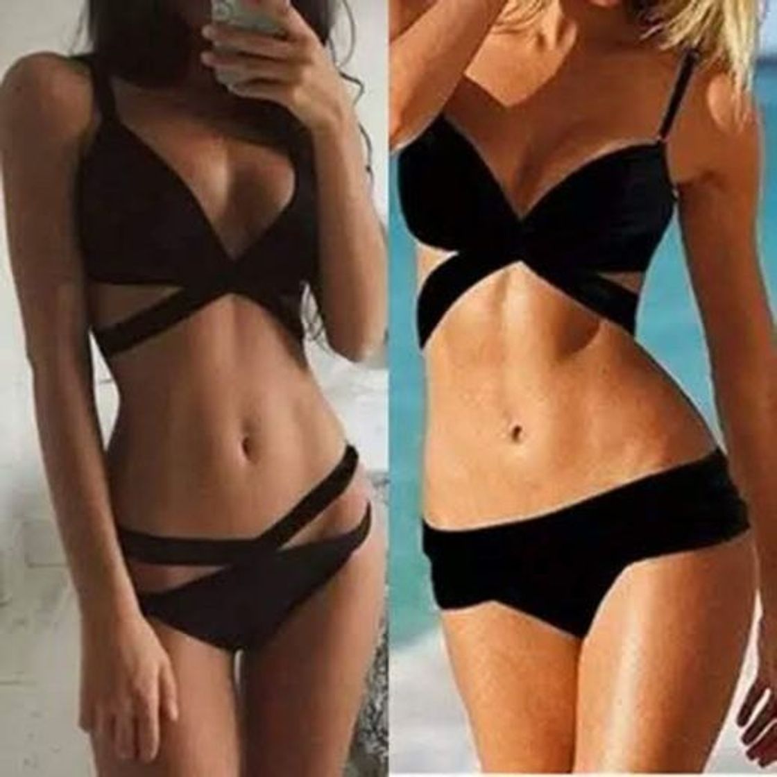 Moda TTKMBN Bikini Dots de Mujer Imprimir Bikini Conjunto Traje de baño Conjunto de bañadores para Mujer Traje de baño Separado Mujeres biquine Feminino