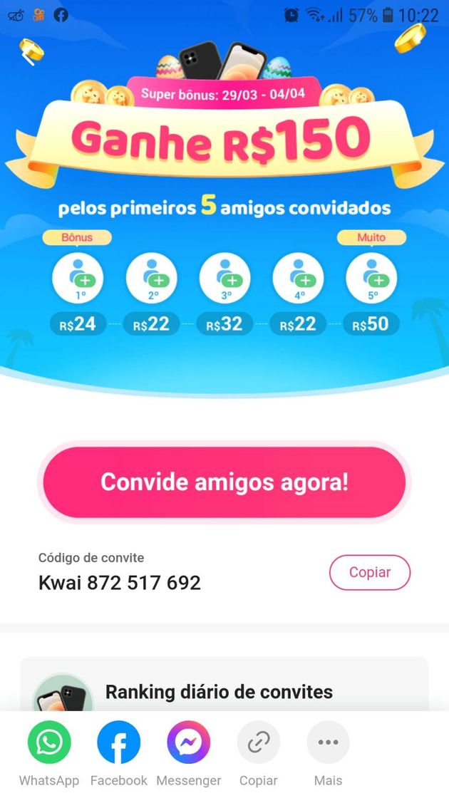 Moda Kwai de Pascoa, com premiaçã de 150,00 reais 🐇