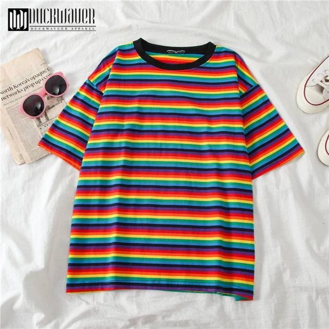 Moda Camiseta arcoiris/ 𝙸𝚗𝚍𝚒𝚎