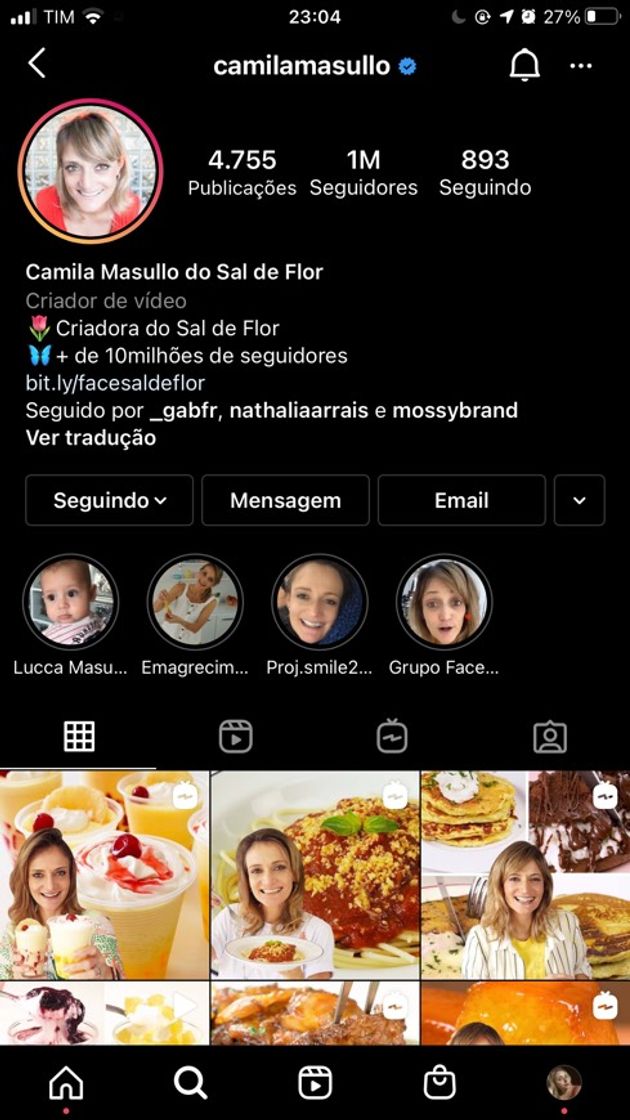 Moda Conta do Instagram 