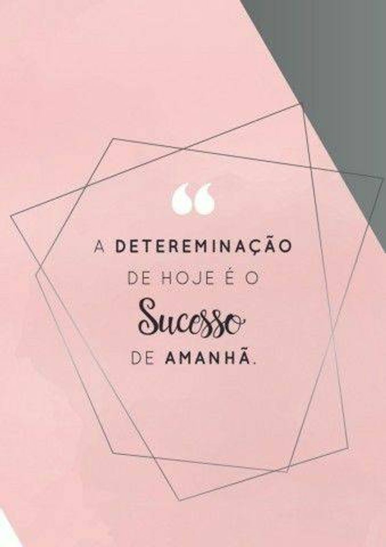 Fashion Frase motivacional 