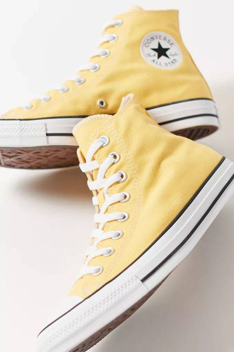 Moda converse all star amarelo