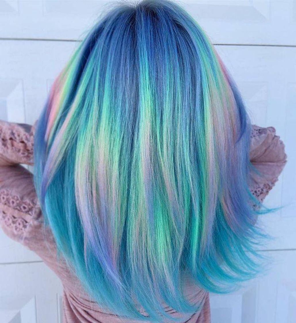 Moda blue hair