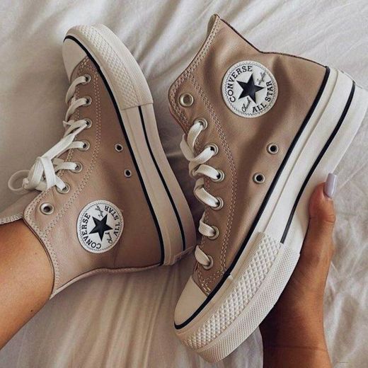 converse all star bege