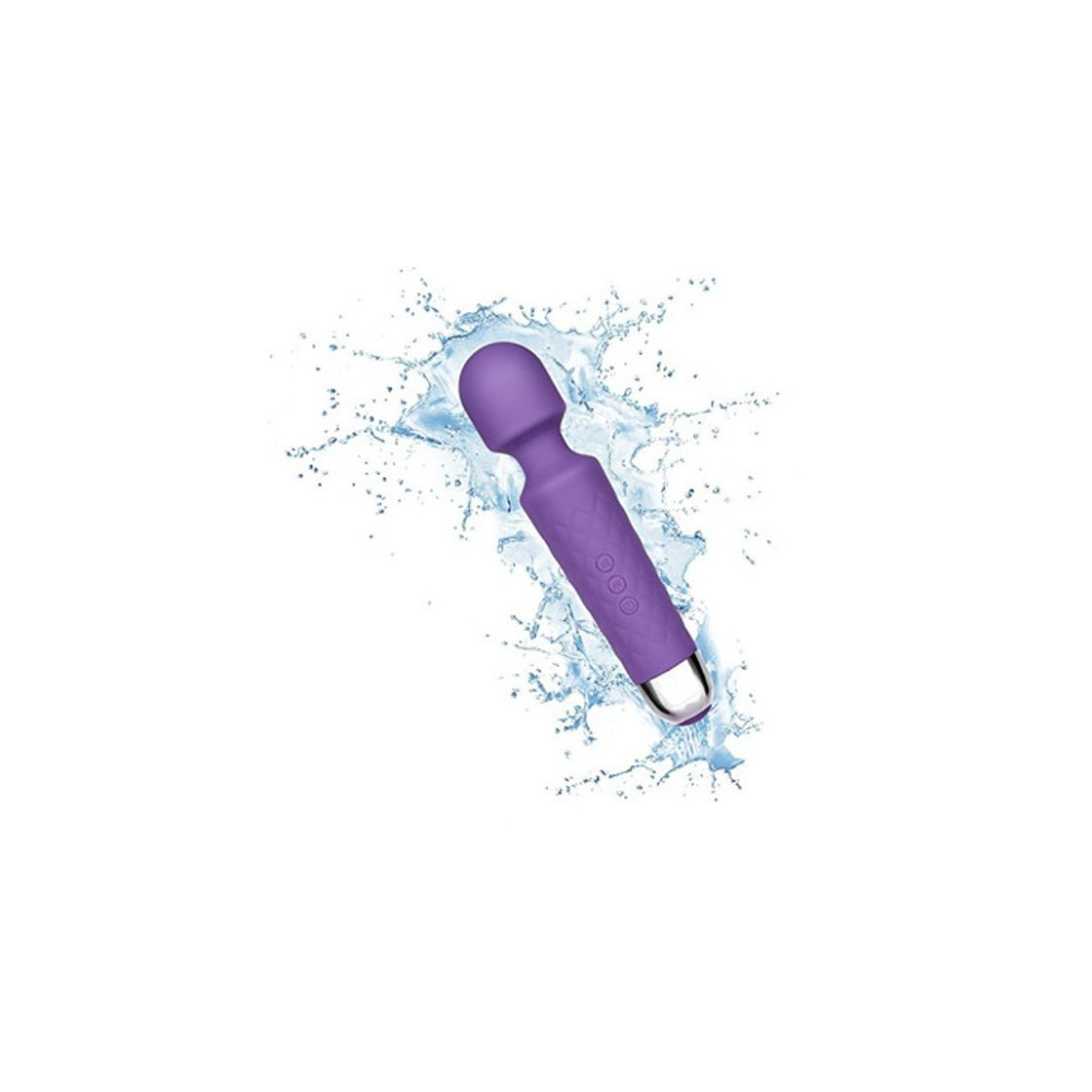 Beauty Vibrador Masajeador Vibración de 20 Modos, Masajeador de Silicona para Relajar Cuerpo,