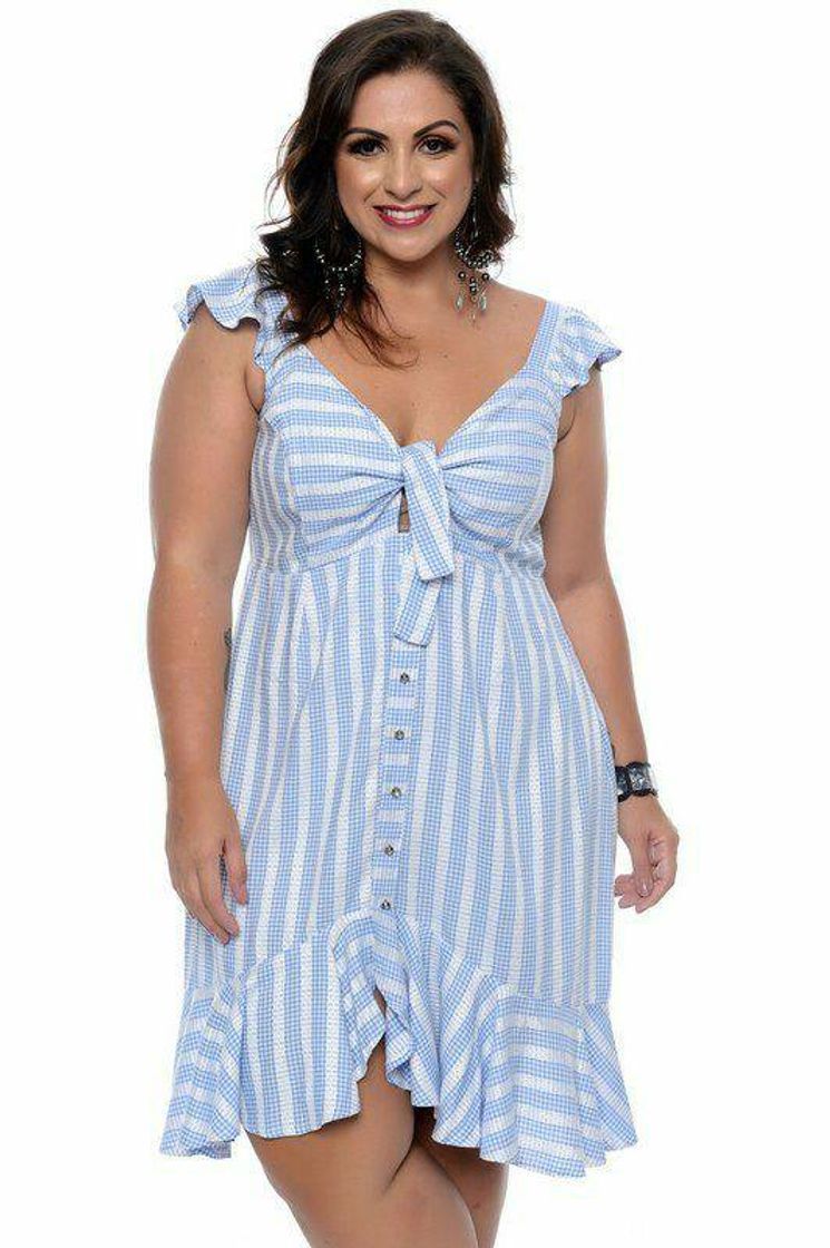 Fashion Vestido plus size