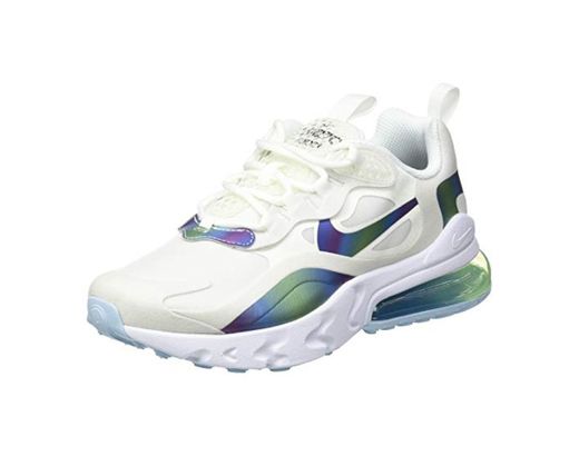 Nike Air MAX 720 React, Zapatillas para Correr Niños, Summit White