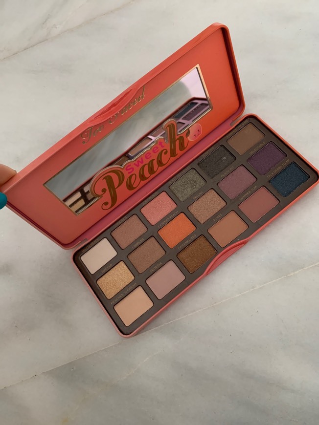 Moda Sweet Peach - Paleta de sombras de ojos • TOO FACED ≡ SEPHORA