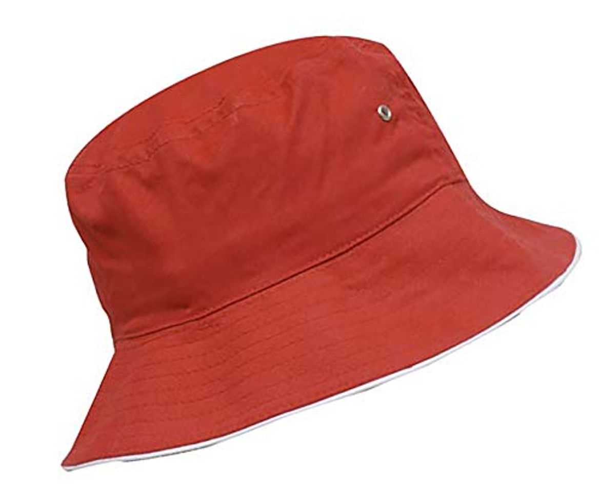 Fashion Sombrero del Pescador Algodón Plegable Bucket Hat Unisex Al Aire Libre Proteccion