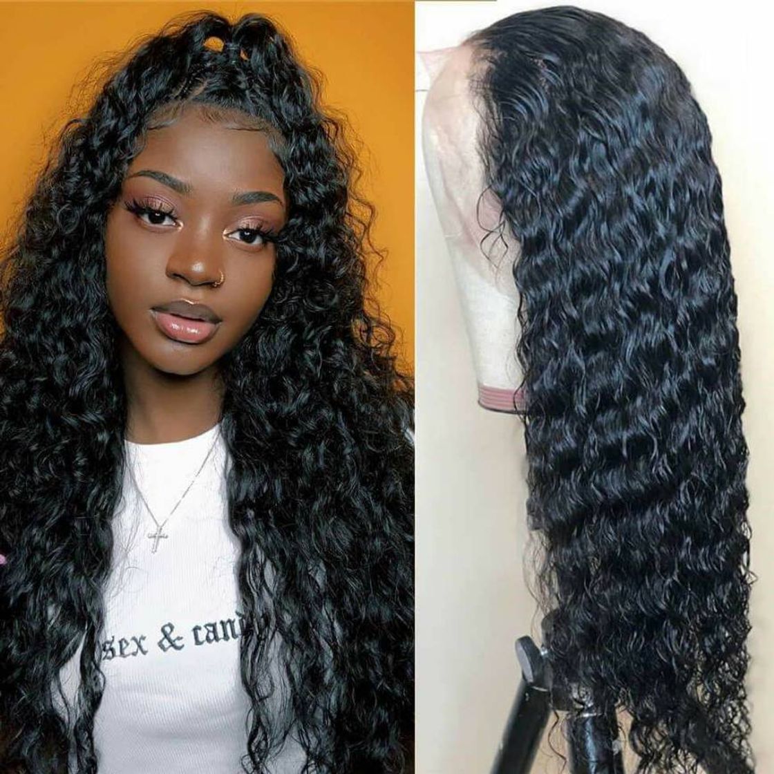 Fashion Lace Frontal Wig 100% Human Hair – Favelashoponline